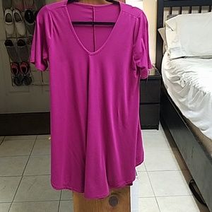 Purple Swing Dress